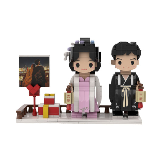 Duo Kimono Tinybrick with Polaroid