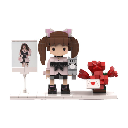Solo Tinybrick Polaroid with Roses