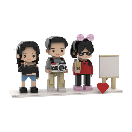 Friends and Family (3 Pax) Tinybrick with Picket Fence Polaroid