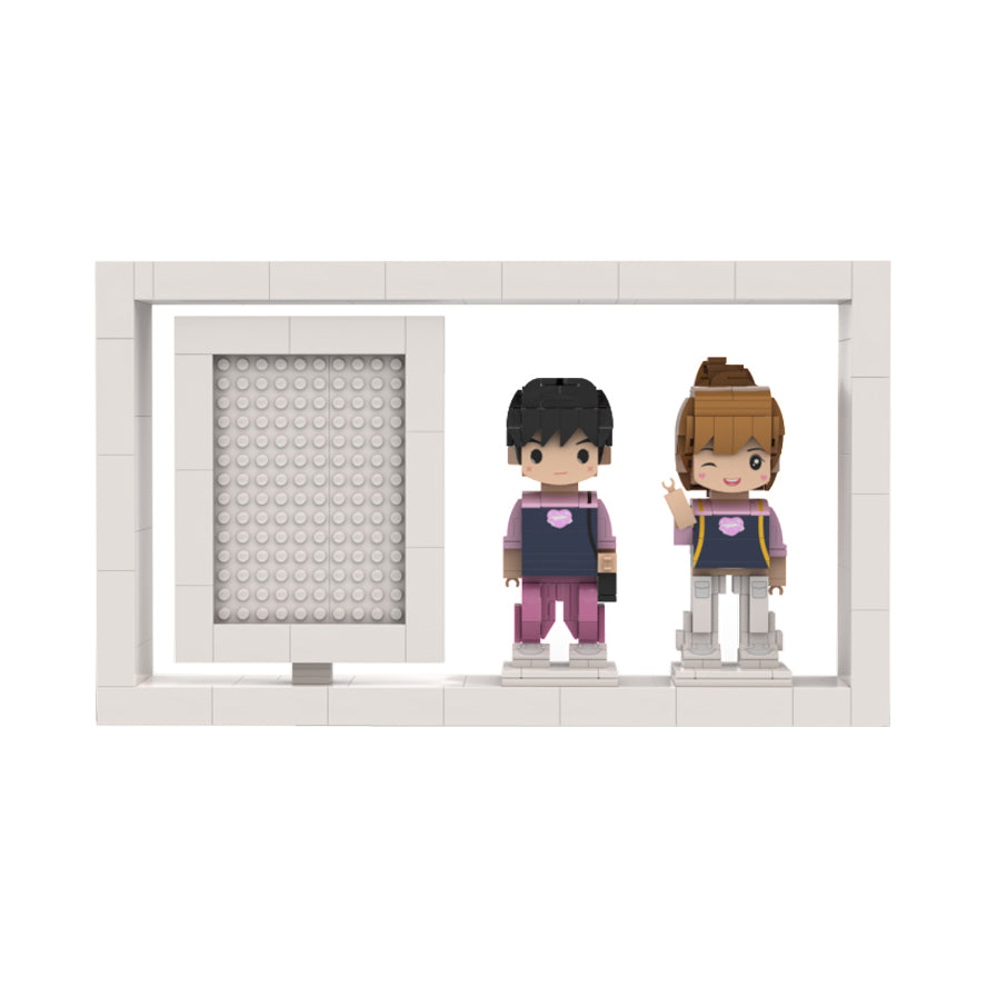 Duo Tinybrick with Portrait and Frame